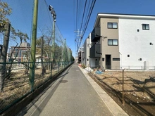 【千葉県/市川市大洲】市川市大洲四丁目新築戸建(2) 前面道路