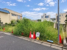 【東京都/新宿区中落合】新宿区中落合1丁目 新築戸建 1号棟 現地（建築前）：全2棟／右手前側
