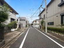 【東京都/世田谷区豪徳寺】世田谷区豪徳寺　2世帯住宅 前面道路