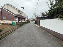 【東京都/三鷹市中原】三鷹市中原四丁目　新築戸建 前面道路