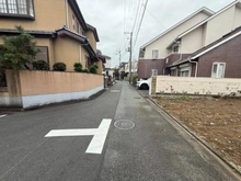【東京都/三鷹市中原】三鷹市中原四丁目　新築戸建 前面道路