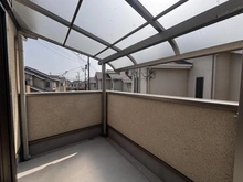 【大阪府/大阪市西淀川区中島】大阪市西淀川区中島一丁目戸建 バルコニー