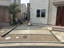 【大阪府/大阪市西淀川区中島】大阪市西淀川区中島一丁目戸建 駐車場