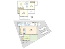 【大阪府/大阪市西淀川区中島】大阪市西淀川区中島一丁目戸建 間取り図