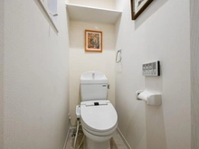 【大阪府/大阪市天王寺区勝山】天王寺区勝山二丁目戸建て トイレ：2階