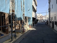 【東京都/大田区中央】大田区中央3丁目新築戸建全2棟　A棟・B棟 前面道路