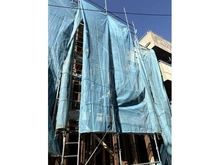 【東京都/大田区中央】大田区中央3丁目新築戸建B棟 建築中の外観：全2棟・右側