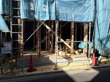 【東京都/大田区中央】大田区中央3丁目新築戸建B棟 建築中の外観：全２棟