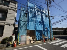 【東京都/大田区西六郷】大田区西六郷3丁目新築戸建て 建築中の外観