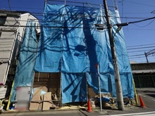 【東京都/大田区西六郷】大田区西六郷3丁目新築戸建て 建築中の外観