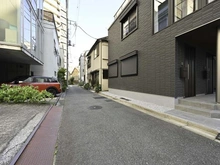 【東京都/大田区蒲田】大田区蒲田4丁目　戸建て 前面道路