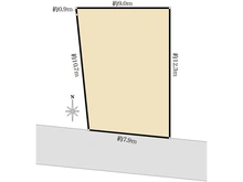【東京都/大田区大森中】大田区大森中3丁目　中古戸建 区画図