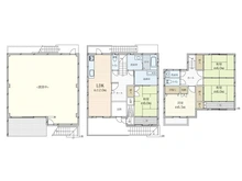 【東京都/大田区西糀谷】大田区西糀谷1丁目賃貸併用住宅 間取り図