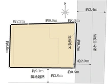 【東京都/大田区多摩川】大田区多摩川1丁目 区画図