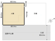 【東京都/大田区中央】大田区中央3丁目新築戸建A棟 区画図