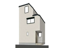 【東京都/大田区中央】大田区中央3丁目新築戸建B棟 完成予想図：図面を基に描き起したもので、実際とは多少異なる場合があります。全２棟