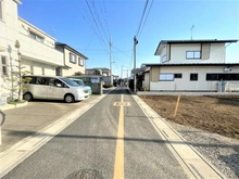 【埼玉県/さいたま市見沼区大字蓮沼】さいたま市見沼区大字蓮沼　新築戸建 前面道路