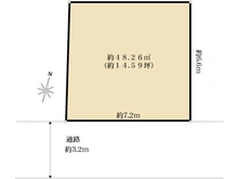 【東京都/江戸川区松本】江戸川区松本一丁目　中古戸建 間取り図