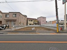 【東京都/江戸川区松島】江戸川区松島1丁目新築戸建　1号棟 現地（建築前）：全3棟現場(対象地：左側）