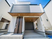 【東京都/西東京市富士町】西東京市富士町6丁目新築戸建　3号棟 建築中の外観：全5区画