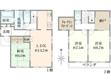 【埼玉県/さいたま市浦和区岸町】さいたま市浦和区岸町一丁目　中古戸建 間取り図