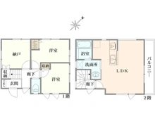 【千葉県/市川市大和田】市川市大和田5丁目 新築戸建 間取り図