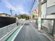 【東京都/府中市本宿町】府中市本宿町一丁目　新築戸建　4号棟 前面道路
