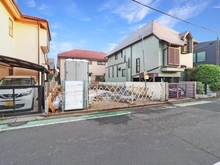 【東京都/狛江市駒井町】駒井町一丁目　新築 建築中の外観