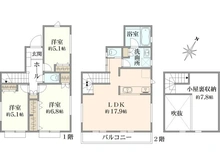【東京都/狛江市駒井町】駒井町一丁目　新築 間取り図