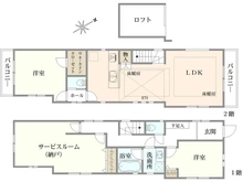 【東京都/杉並区西荻南】杉並区西荻南四丁目　一戸建て 間取り図