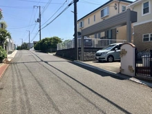 【神奈川県/横浜市青葉区あざみ野南】横浜市青葉区あざみ野南一丁目中古戸建 前面道路