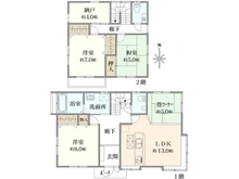 【神奈川県/横浜市保土ケ谷区権太坂】保土ケ谷区権太坂1丁目　戸建 間取り図