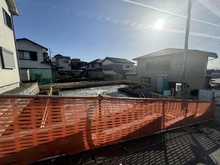 【神奈川県/横浜市港南区芹が谷】横浜市港南区芹が谷1丁目　新築戸建 建築中の外観