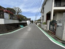 【神奈川県/横浜市港南区日限山】横浜市港南区日限山3丁目　戸建 前面道路