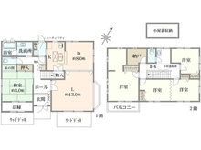 【兵庫県/宝塚市仁川旭ガ丘】宝塚市仁川旭ガ丘　中古戸建　 間取り図