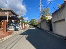 【兵庫県/西宮市北六甲台】西宮市北六甲台二丁目　中古戸建 前面道路