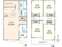 【神奈川県/横浜市泉区和泉町】泉区和泉町　新築戸建て　B号棟 間取り図