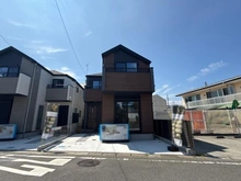 【神奈川県/相模原市南区上鶴間】相模原市南区上鶴間13期　新築戸建て1号棟 外観：全2棟／右側