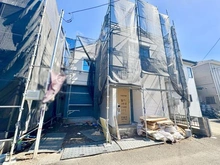 【神奈川県/相模原市南区相南】相模原市南区相南3丁目　新築戸建　1号棟 建築中の外観