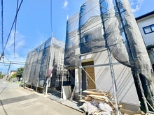 【神奈川県/相模原市南区相南】相模原市南区相南3丁目　新築戸建　1号棟 建築中の外観