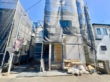 【神奈川県/相模原市南区相南】相模原市南区相南3丁目　新築戸建　1号棟 建築中の外観