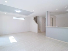 【神奈川県/相模原市南区相南】相模原市南区相南3丁目　新築戸建　1号棟 リビング・ダイニング