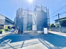 【神奈川県/相模原市南区相南】相模原市南区相南3丁目　新築戸建　2号棟 建築中の外観