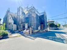 【神奈川県/相模原市南区相南】相模原市南区相南3丁目　新築戸建　2号棟 建築中の外観