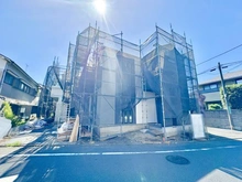 【神奈川県/相模原市南区相南】相模原市南区相南3丁目　新築戸建　2号棟 建築中の外観