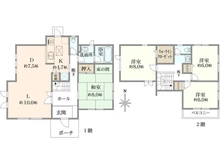 【神奈川県/横浜市泉区領家】泉区領家三丁目　中古戸建 間取り図