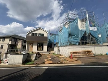 【神奈川県/横浜市緑区いぶき野】緑区いぶき野　新築戸建て　2‐C号棟 建築中の外観