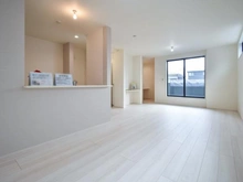 【神奈川県/横浜市鶴見区朝日町】鶴見区朝日町2丁目　新築戸建て1号棟　 リビング・ダイニング