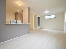 【神奈川県/横浜市鶴見区朝日町】鶴見区朝日町2丁目　新築戸建て2号棟　 リビング・ダイニング