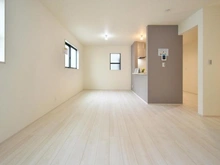 【神奈川県/横浜市鶴見区朝日町】鶴見区朝日町2丁目　新築戸建て2号棟　 リビング・ダイニング